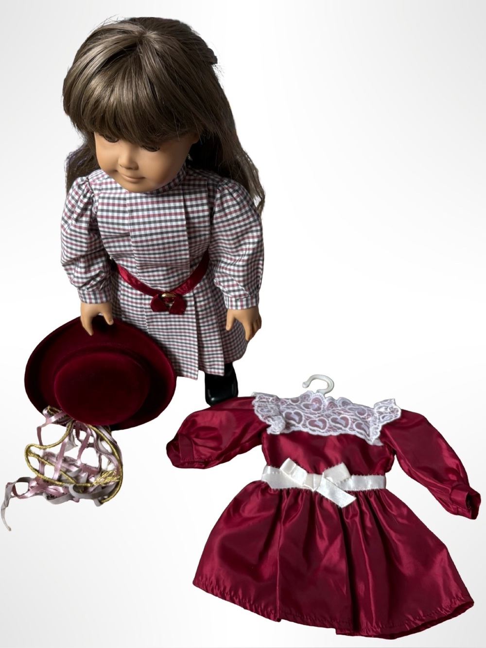 RARE White Body Samantha Parkington Doll - 1980s Pleasant Company + Extras - Picture 12 of 16